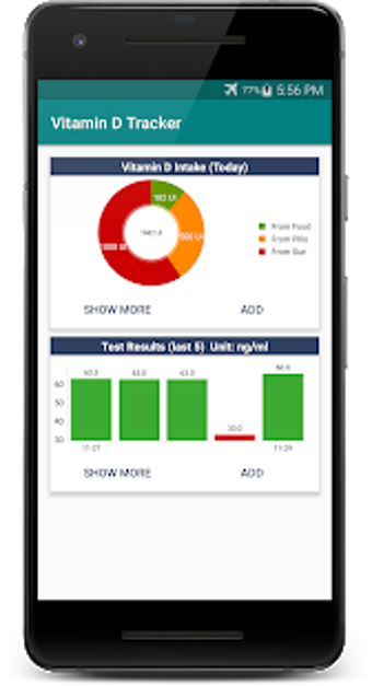 Imagen 0 para Vitamin D Tracker