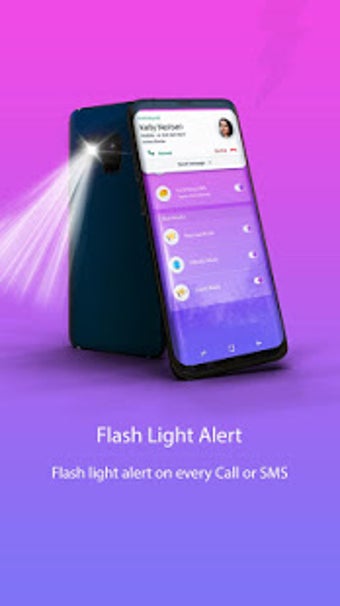 Imagen 2 para Flash on Call & SMS: Flas…