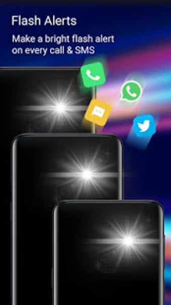 Imagen 1 para Flash on Call & SMS: Flas…