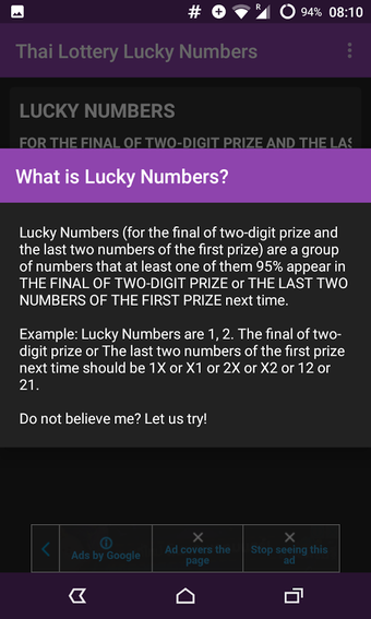 Image 2 for Thai Lottery Lucky Number…