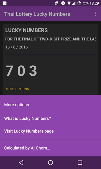 Image 0 for Thai Lottery Lucky Number…