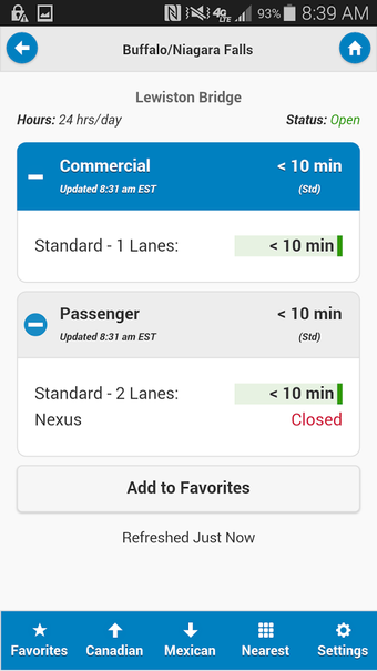 Image 2 for CBP Border Wait Times