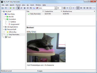 Imagen 0 para KeepNote Portable