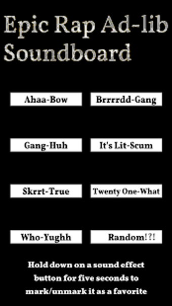 Imagen 1 para Epic Rap Ad-lib Soundboar…