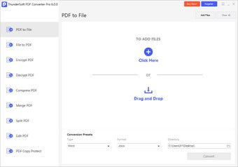 Imagen 0 para ThunderSoft PDF Converter…