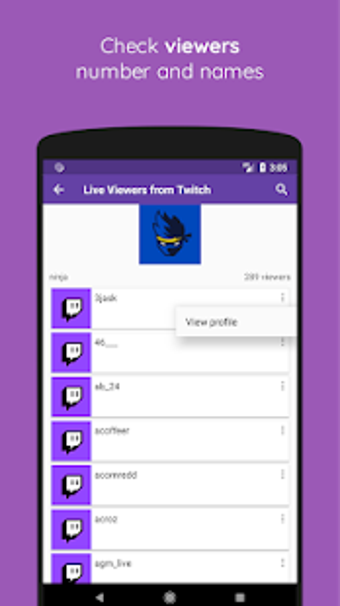 Imagen 0 para Live viewers for Twitch