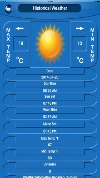 Imagen 0 para Historical Weather HD