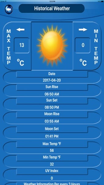 Imagen 3 para Historical Weather HD