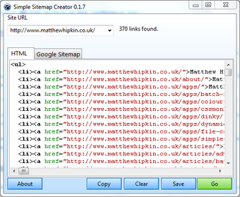 Imagen 0 para Simple Sitemap Creator