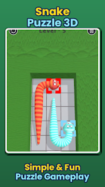 Imagen 0 para Snake Puzzle 3D: Brain Ga…