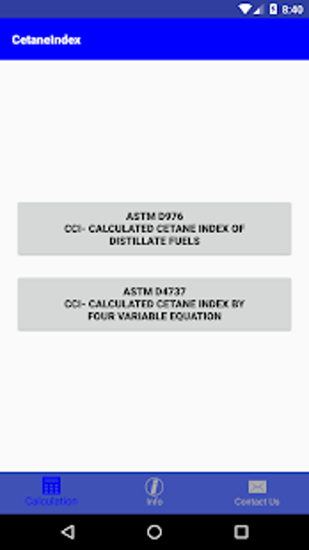 Imagen 2 para Cetane Index Calculator