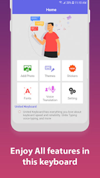 Imagen 1 para Chinese Keyboard for Andr…