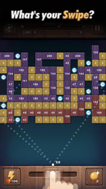 Imagen 1 para Swipe Brick Breaker: The …