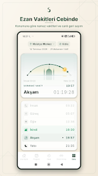 Image 0 for Sebat: Namaz Vakti ve İra…