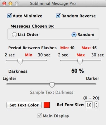 Imagen 1 para Subliminal Message Pro