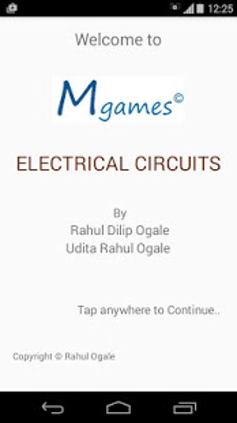Image 0 for MGames: Electric circuits
