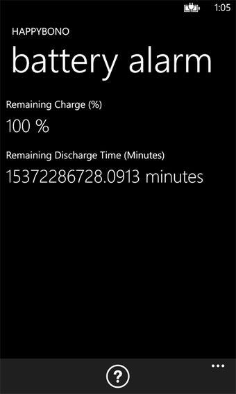 Imagen 2 para Battery Alarm for Windows…