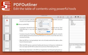 Image 0 for PDFOutliner
