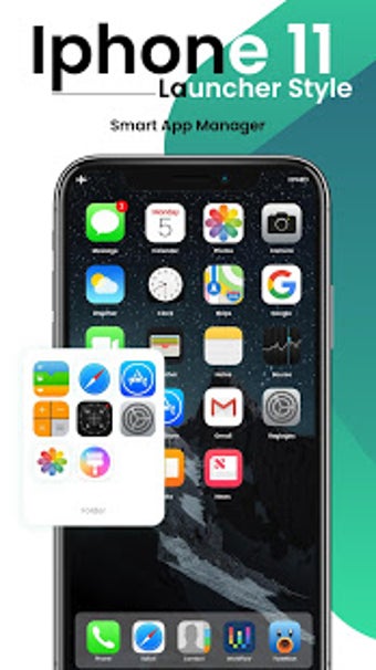 Image 2 for phone 11 Style Launcher -…