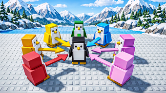 Image 0 for Knockout: Penguin Battle …