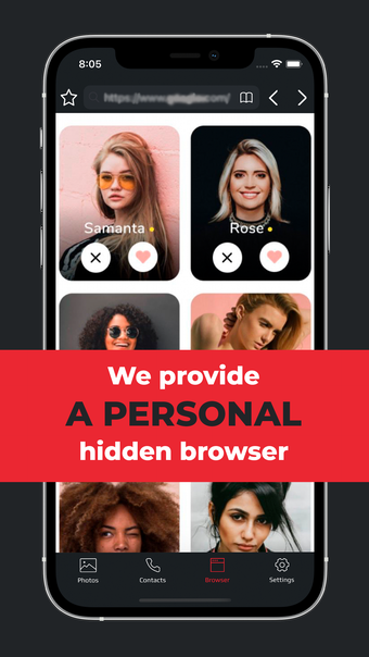 Image 0 for Private Browser: Hidden V…