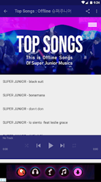 Image 1 for Super Junior Offline Song…