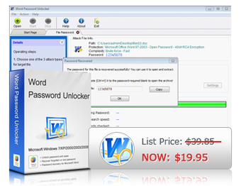 Imagen 0 para Word Password Unlocker