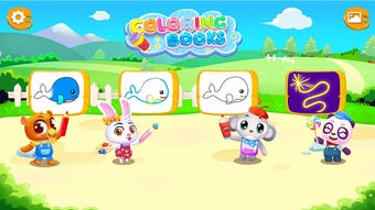 Image 1 for Animal Coloring Book - Co…