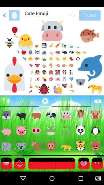Imagen 0 para Emoji Keyboard-Cute & Col…
