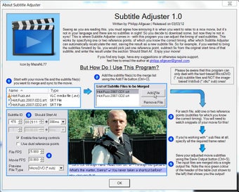 Image 0 for Subtitle Adjuster