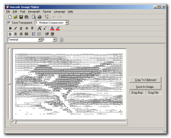 Imagen 1 para Unicode Image Maker
