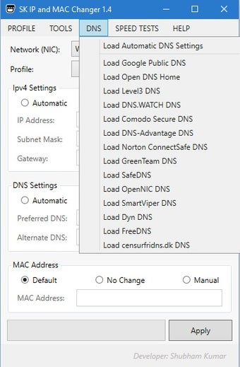 Image 5 for SK IP and MAC Changer