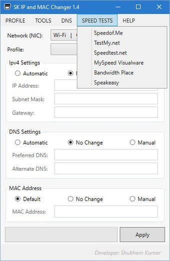 Image 4 for SK IP and MAC Changer