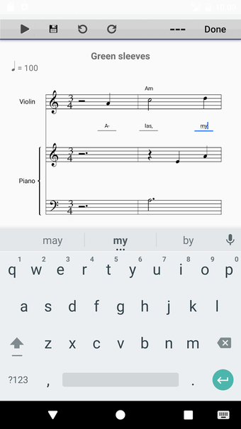 Imagen 1 para Score Creator: write musi…
