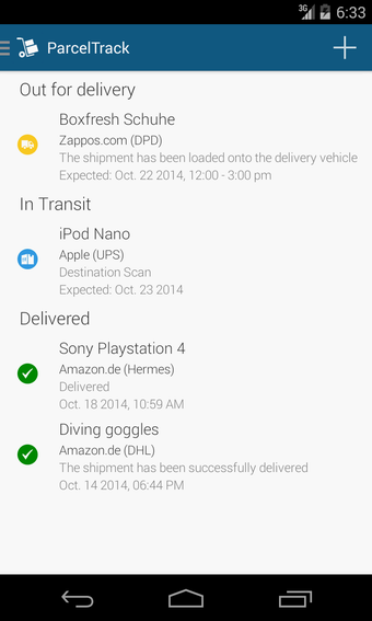 Image 0 for ParcelTrack FedEx DHL USP…