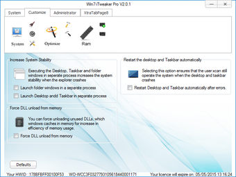 Imagen 1 para Win7 iTweaker Pro