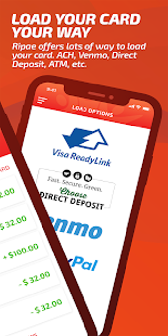 Imagen 3 para Ripae Visa Prepaid Card
