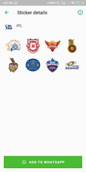 Imagen 2 para IPL 2020 Stickers for Wha…