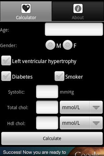 Image 1 for Cardiac risk calculator