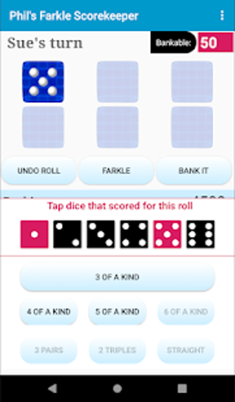 Image 2 for Phil's Farkle Scorekeeper