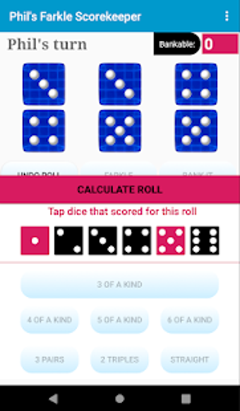 Image 0 for Phil's Farkle Scorekeeper