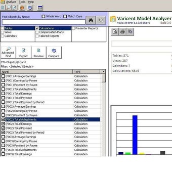 Image 0 for Varicent Model Analyzer