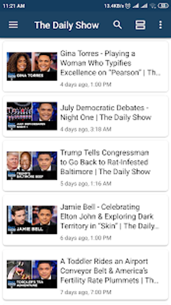 Imagen 1 para The Daily Show with Trevo…