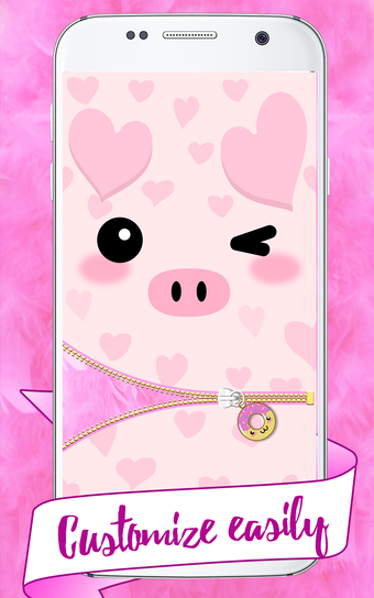 Image 7 for Kawaii Zipper Lock Screen