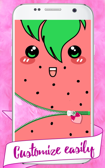 Image 6 for Kawaii Zipper Lock Screen