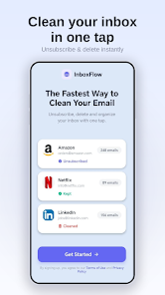 Imagen 0 para InboxFlow  Email Cleaner