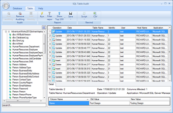 Imagen 0 para SQL Table Audit