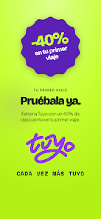 Image 0 for Tuyo: Pide tu viaje
