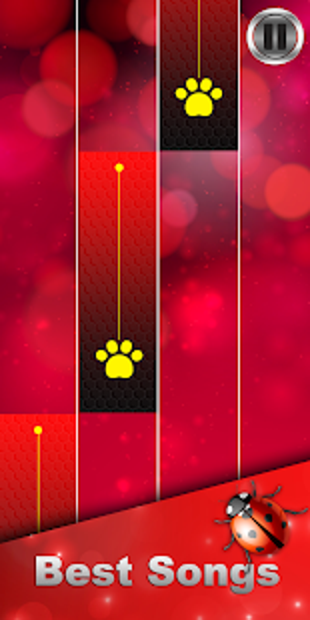 Image 1 for Piano Ladybug Noir Tiles …