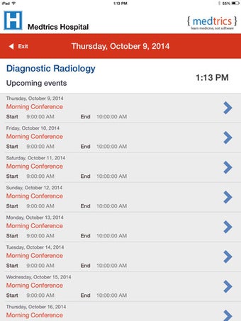 Image 0 for Medtrics Attendance Track…